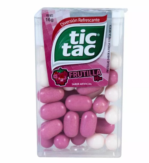 CARAMELO FRUTILLA 16 GR TIC TAC PLA Superseis Online