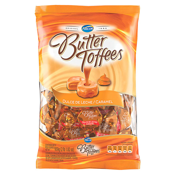 Caramelo Butter Toffees D Leche Gr Arcor Paq Superseis Online