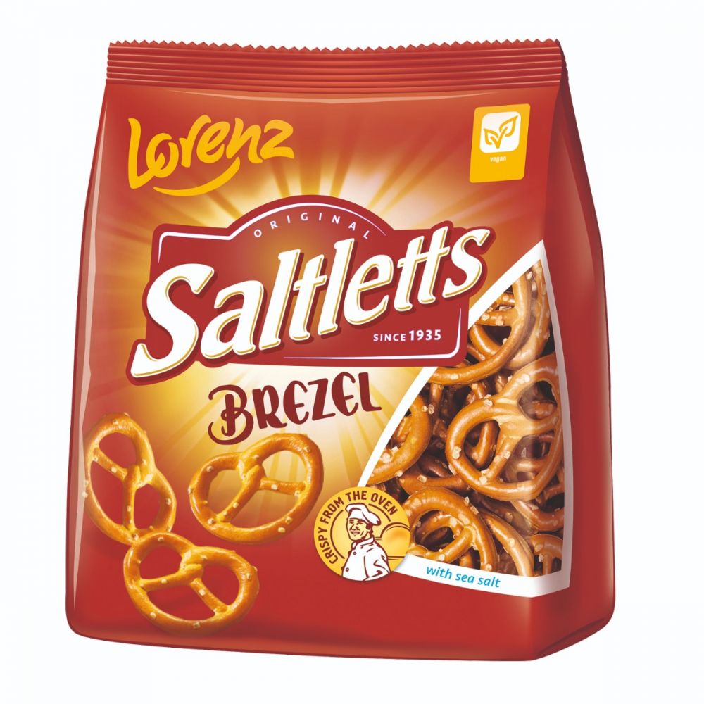 SNACK PRETZEL LORENZ 150GR . Superseis Online